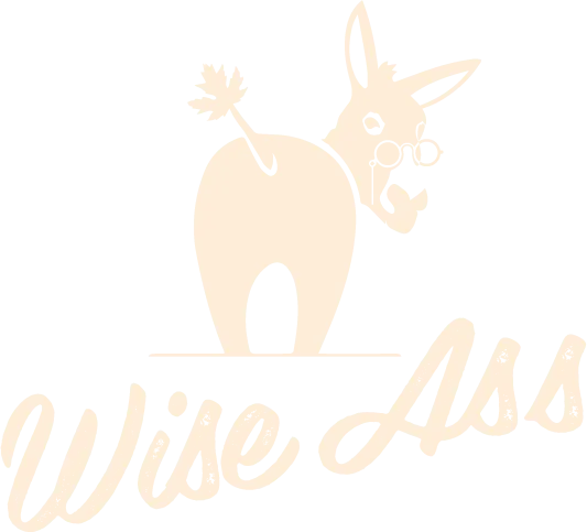 Wise - Text - No Tagline - Light WAG Wise Ass Ginger Beer - the Smarter Mule Maker